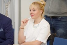 Anna Julie Slováčková během castingu na Muže roku