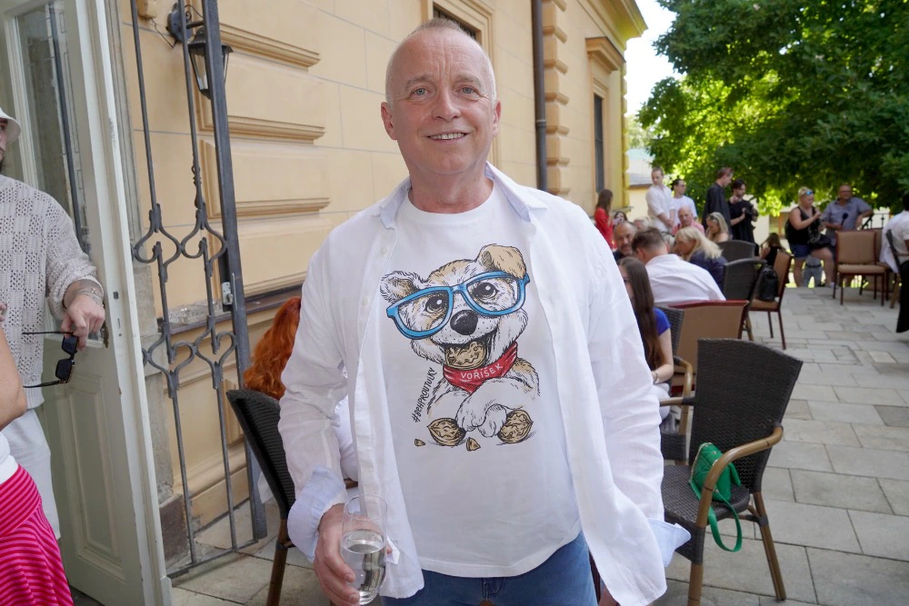 Karel Voříšek na akci k soutěži Muž roku 2023