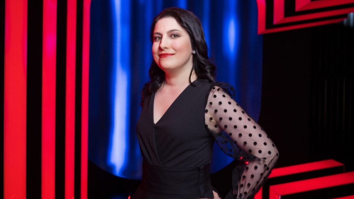 Viktorie Mertová alias Belladona v pořadu Na lovu