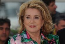 Catherine Denevue na festivalu v Cannes v roce 2008
