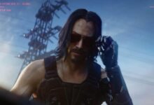 Keanu Reeves v "Cyberpunk 2077"