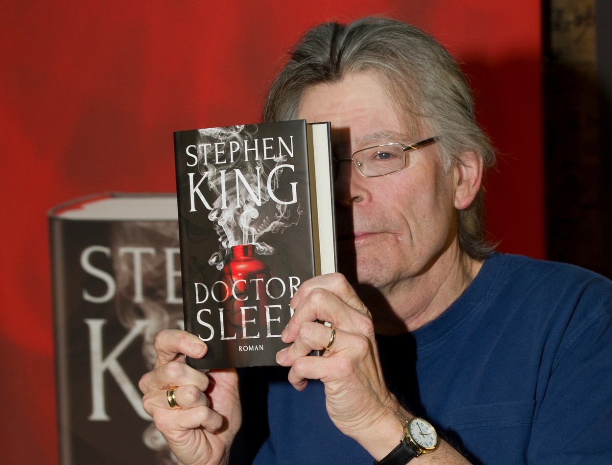 Stephen King presents "Doctor Sleep" in Munich