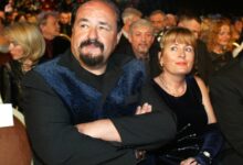 Petr Novotný s manželkou v roce 2003