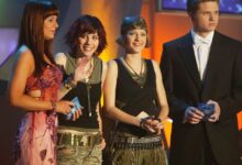 Aneta Langerová a Šárka Vaňková v roce 2004