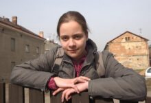 Anna Gleisnerová alias Anička Dajdou v roce 2004