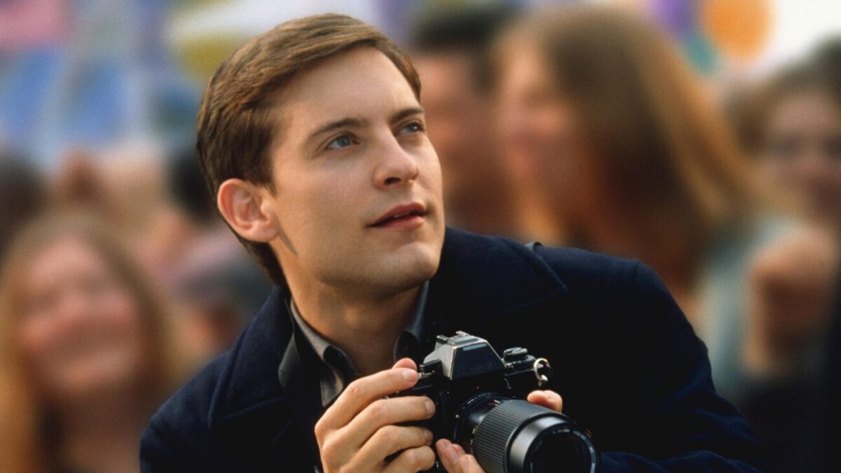 Tobey Maguire ve filmu Spider-Man (2002)