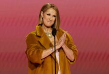 Céline Dion přišla na Grammy předat cenu