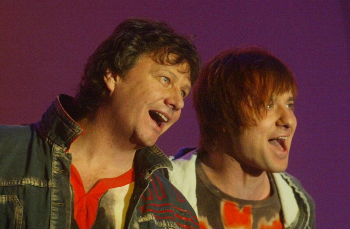 Stanislav Hložek a Petr Kotvald v roce 2003