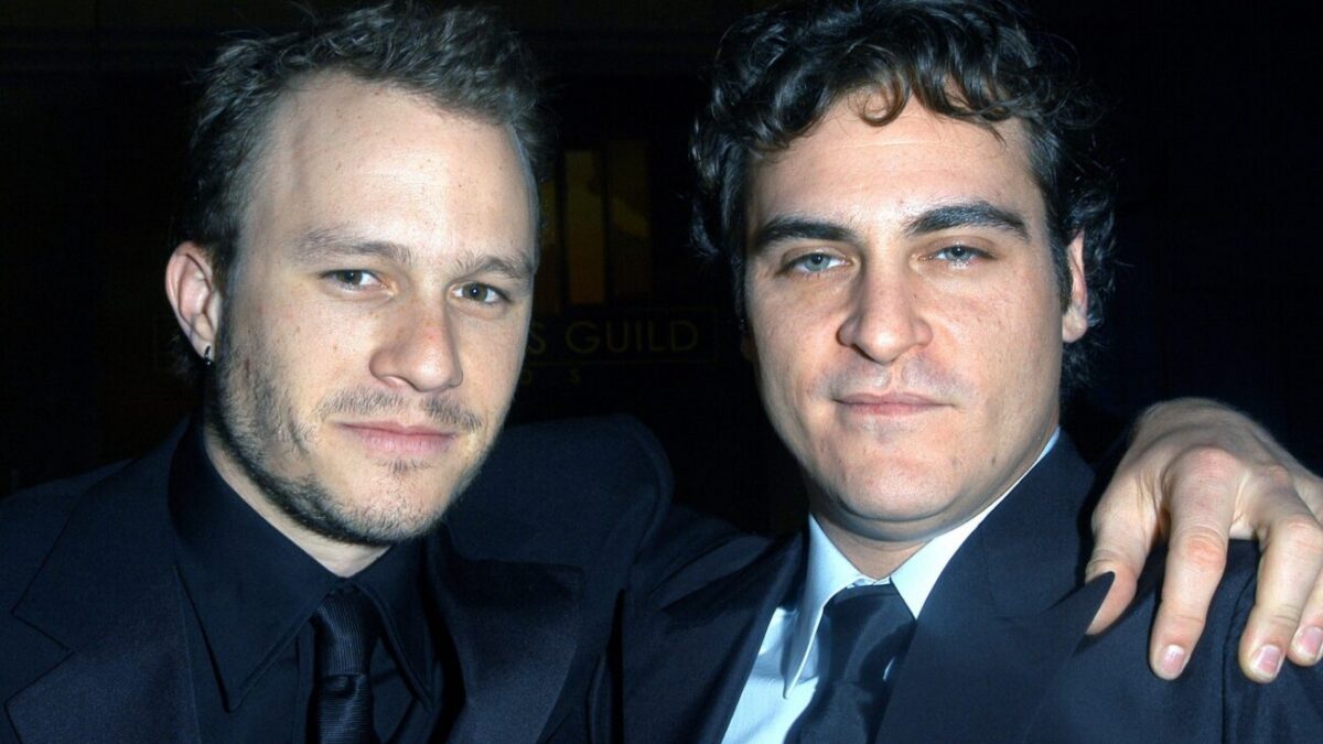 Heath Ledger a Joaquin Phoenix v roce 2006
