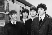 Beatles na snímku z roku 1964, Ringo Starr, George Harrison, John Lennon, Paul McCartney, FOTO: Courtesy Everett Collection, Profimedia