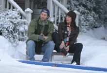 Scott Patterson a Lauren Graham coby Luke a Lorelai v Gilmorova děvčata