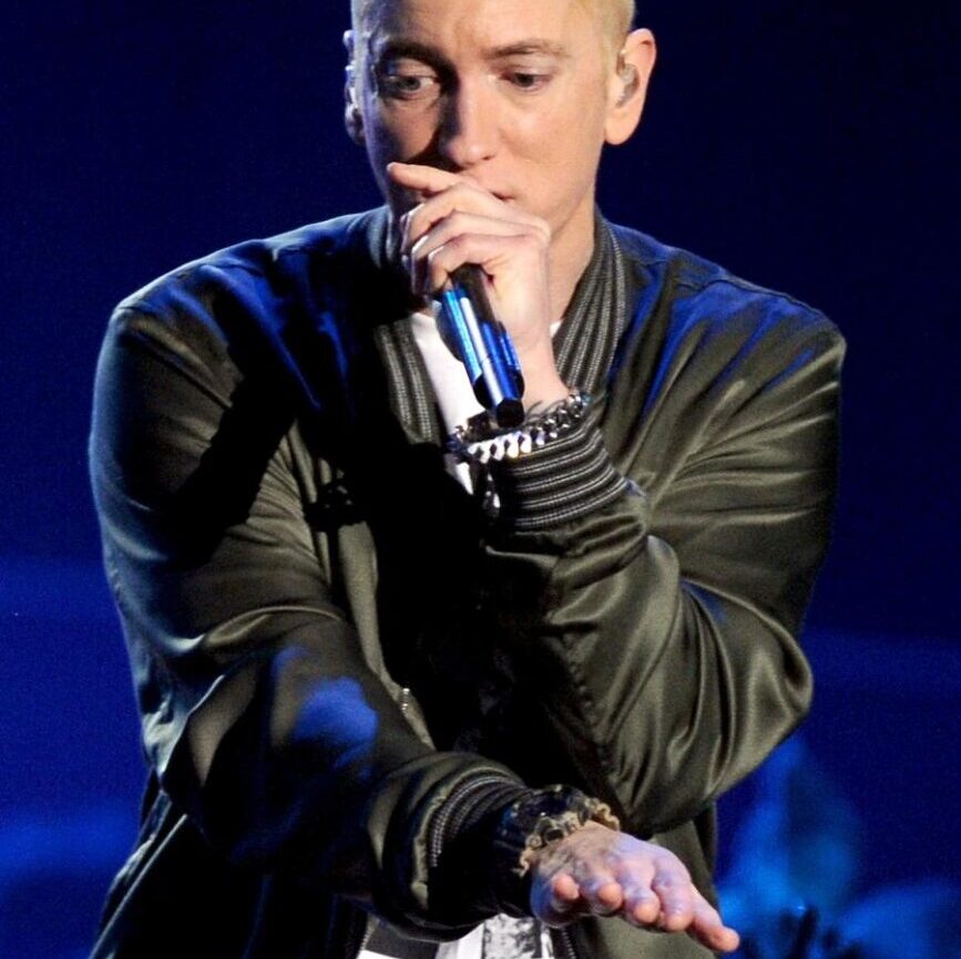 Eminem na snímku z roku 2014