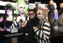 Beetlejuice muzikál, na snímku Ondřej Gregor Brzobohatý, Jan Sklenář