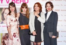 Tereza Kostková, Zlata Adamovská, Jenovéfa Boková, Veronika Kubařová Film Ženy v běhu