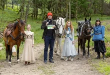 Pohádka Tři princezny, natáčení