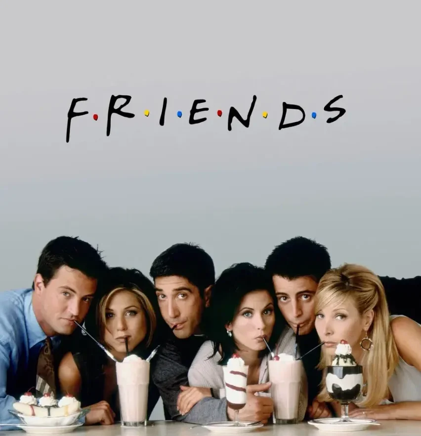 Ústřední šestice seriálu Přátelé