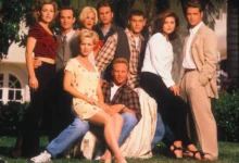 Mladí herci se díky Beverly Hills 90210 proslavili.