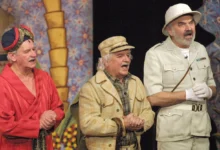Divadlo Járy Cimrmana funguje už přes půl století. Zleva Bořivoj Penc, Ladislav Smoljak, Zdeněk Svěrák