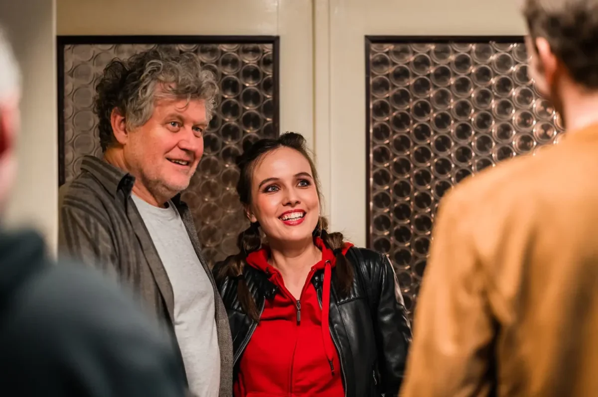 Miroslav Hanuš a Tereza Ramba (Míša) ve filmu Zápisník alkoholičky.