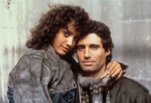 Alex Owens (Jennifer Beals) a Nick Hurley (Michael Nouri) ve filmu Flashdance.