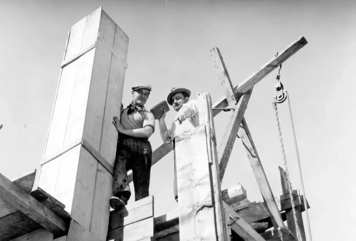 Jiří Voskovec a Jan Werich ve filmu Hej rup!