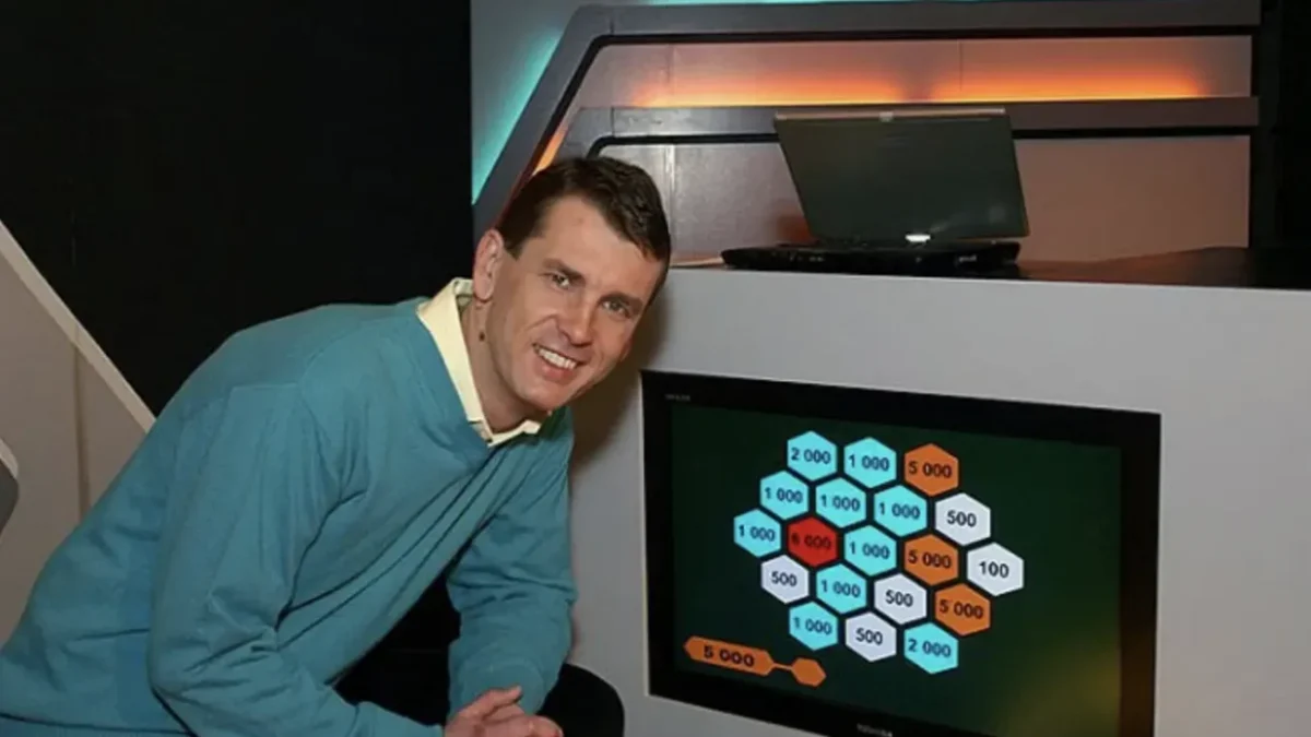 Aleš Zbořil v legendárním pořadu AZ-Kvíz.