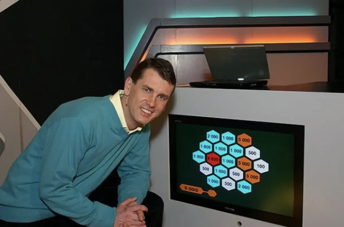 Aleš Zbořil v legendárním pořadu AZ-Kvíz.