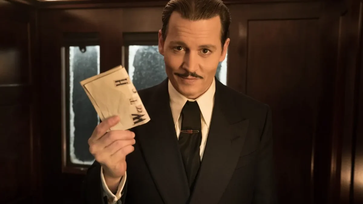 Johnny Depp ve filmu Vražda v Orient expresu.
