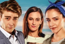 Zleva Marek Lambora (Janek), Barbora Jánová (Sylva) a Eva Burešová (Týna).