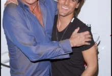 David Hasselhoff a Jeremy Jackson na archivním snímku.