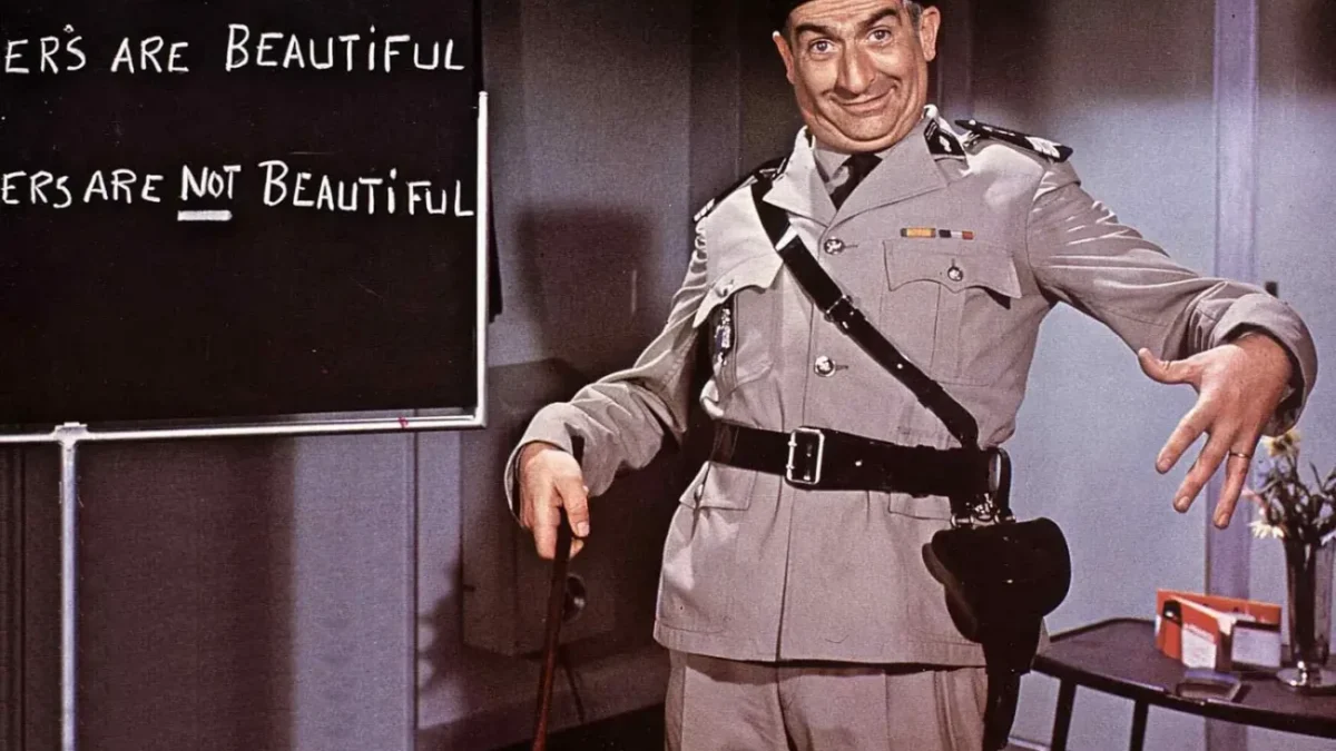 Louis de Funès ve filmu Četník ze Saint Tropez