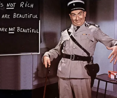 Louis de Funès ve filmu Četník ze Saint Tropez