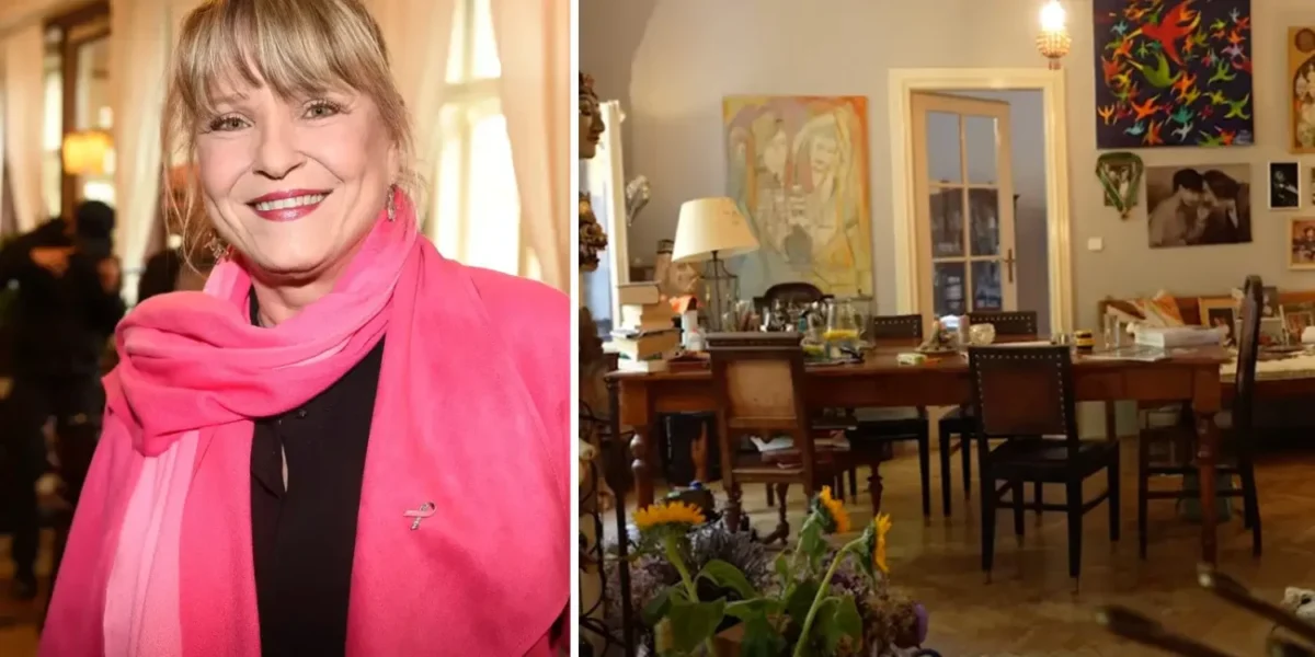 Chantal Poullain a její byt