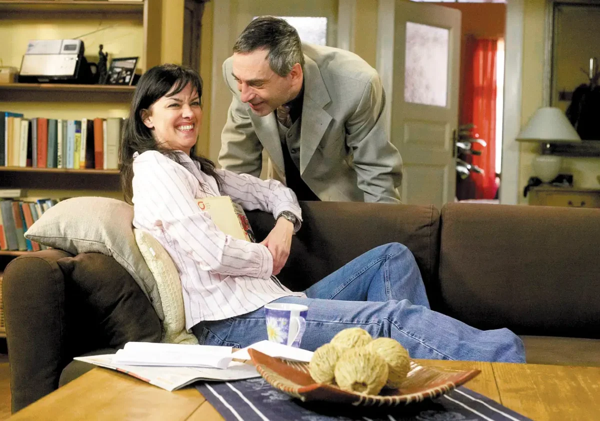 Petr Vacek jako Tomáš Jordán a Tereza Brodská jako Bára Jordánová (Krausová), Ulice