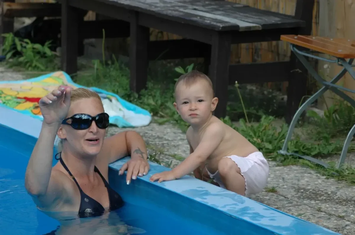 Regina Holásková s dcerou