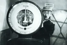 Vlasta Burian ve filmu Přednosta stanice