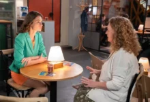 Veronika Čermák Macková jako Magda a Kateřina Holánová jako Irena, Ulice