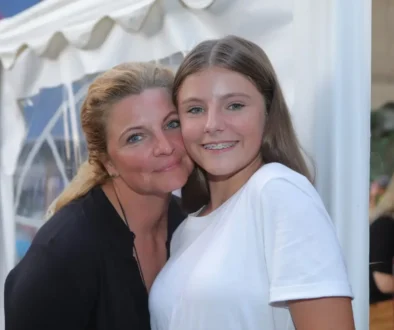 Noemi Muková se svou maminkou.