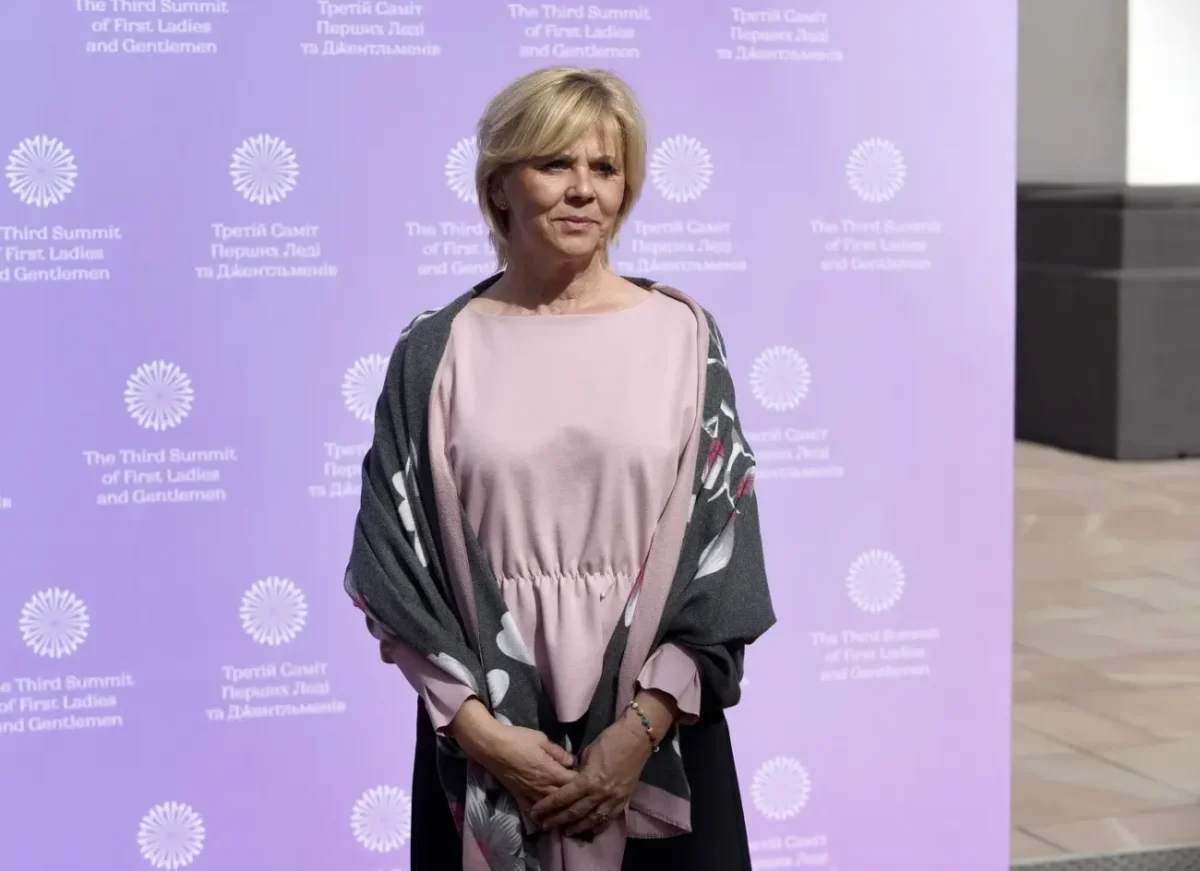 Eva Pavlová, manželka prezidenta Petra Pavla.