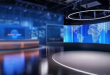 TV studio zpráv