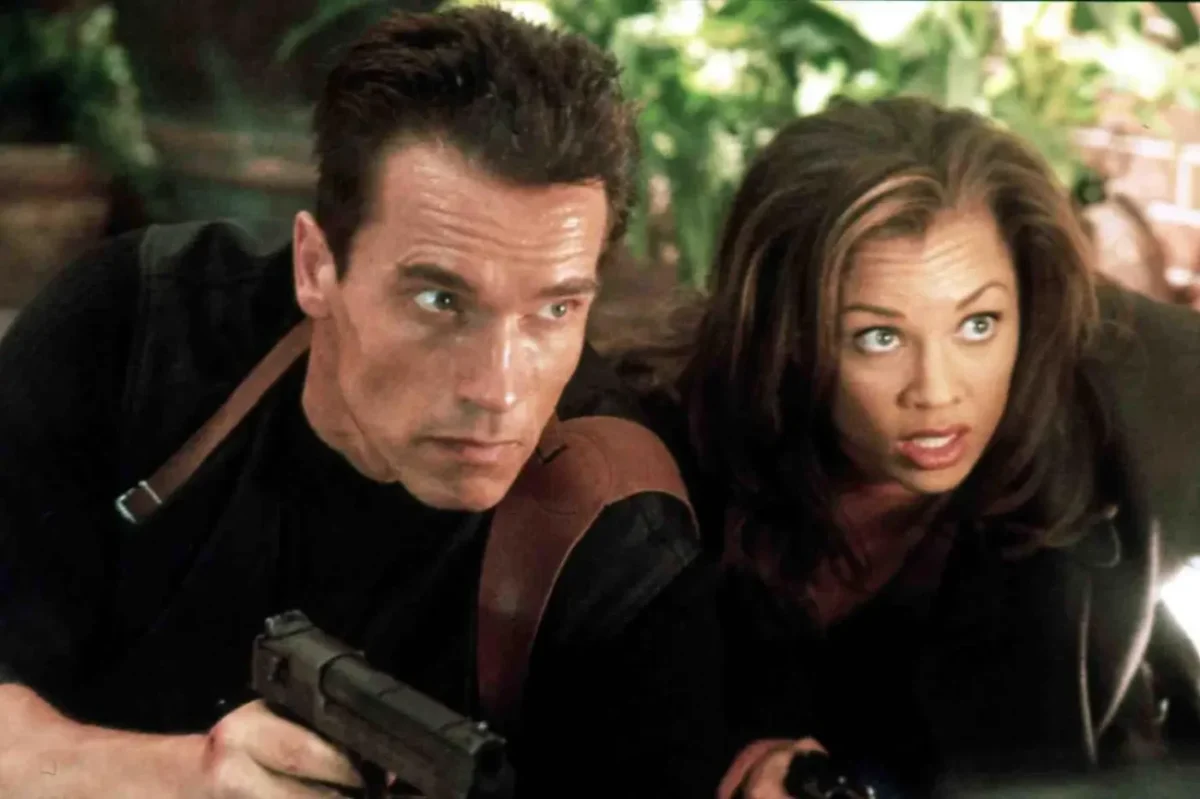 Arnold Schwarzenegger ve filmu s herečkou