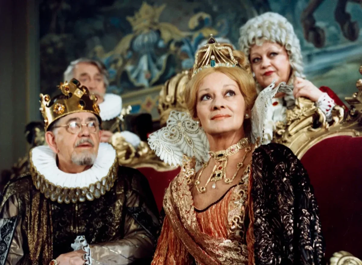 Jana Brejchová jako královna v Arabele.