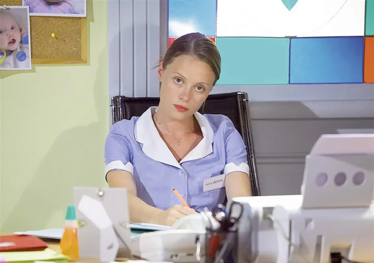 Linda Rybová před 20 lety v Ordinaci v růžové zahradě