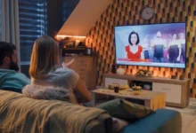 sledování televize