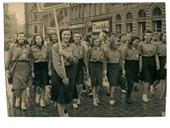 masové akce, socialismus, propaganda