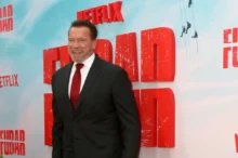 americký herec a bodybuilder Arnold Schwarzenegger