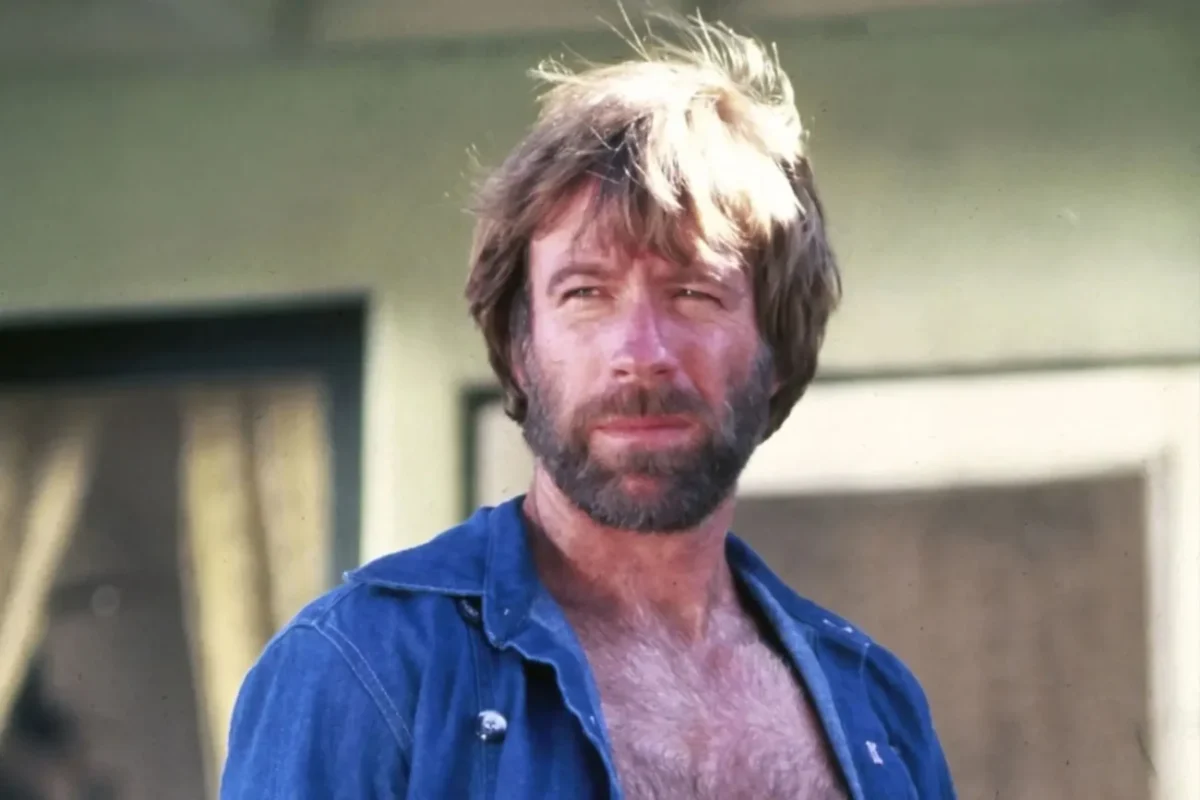 chuck norris mladý