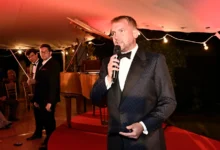 Libor Bouček při moderování MFFKV 2024.