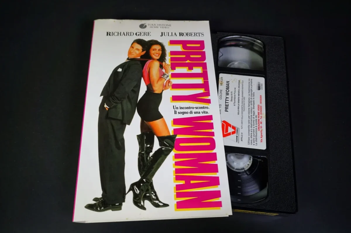 Přebal ikonického filmu Pretty Waoman