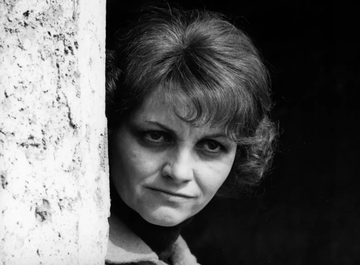 Jana Březinová na fotografii z filmu Neúplné zatmění.